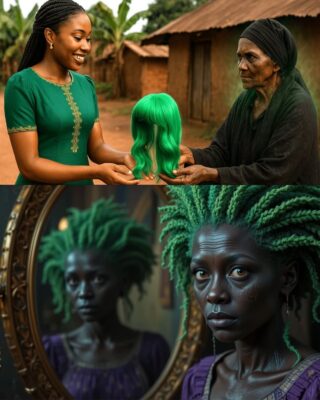 She wouldn’t stop borrowing things… until she borrowed a witch’s wig.