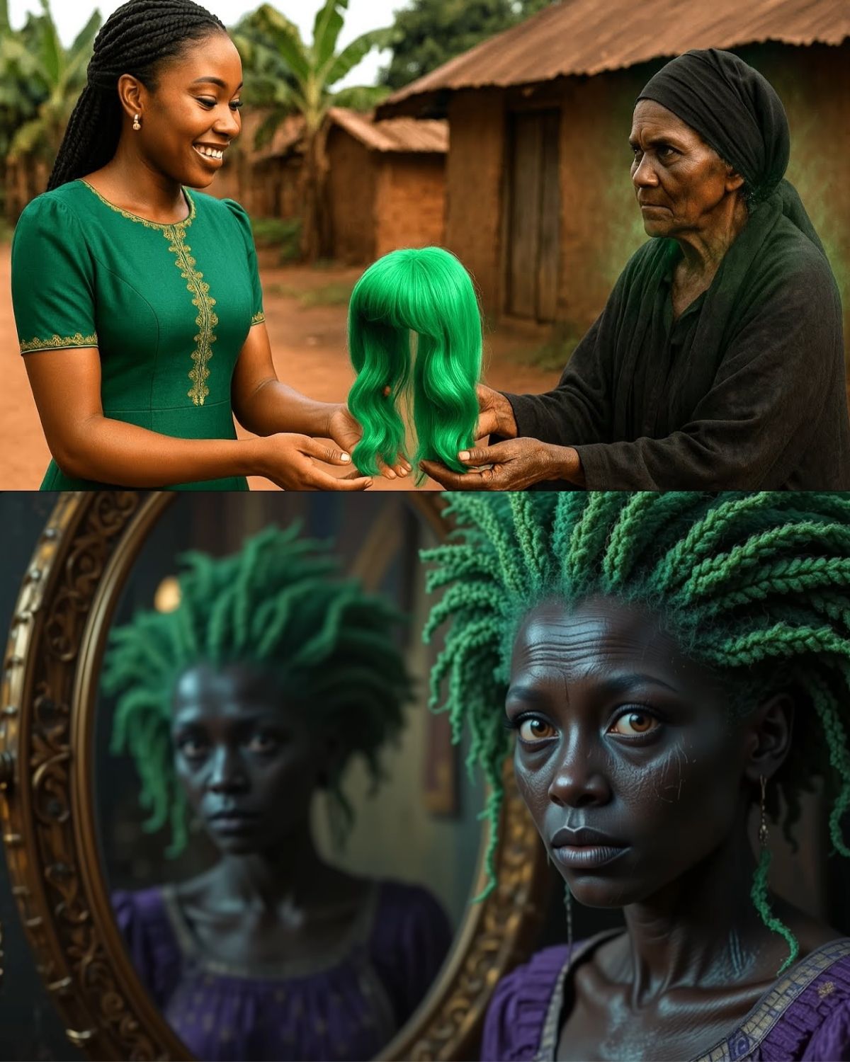 She wouldn’t stop borrowing things… until she borrowed a witch’s wig.