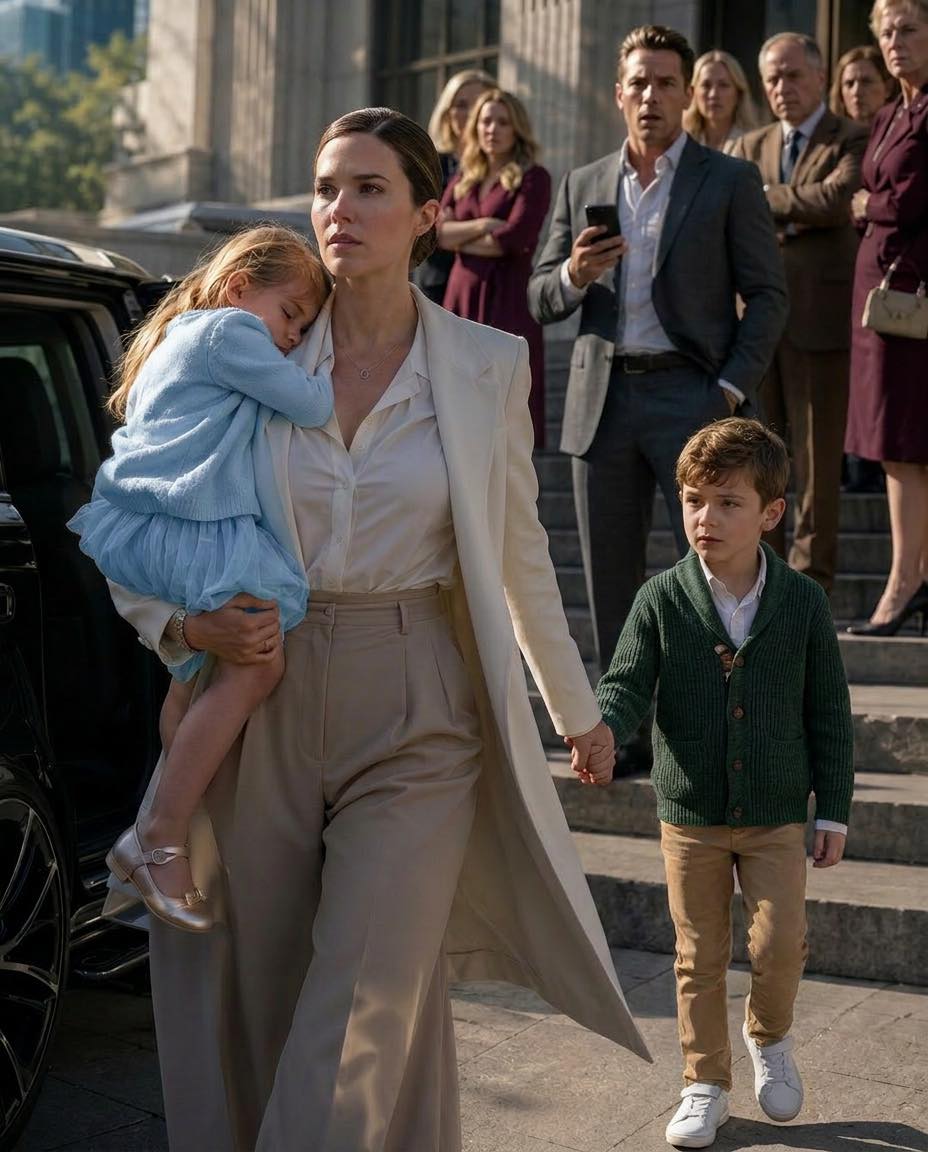 Five Minutes After Our Divorce, I Took My Kids and Left for London—While My Ex’s Entire Family Celebrated His Pregnant Mistress Until One Ultrasound Sentence Destroyed Everything…