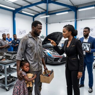 The CEO Fired a Single Dad for Fixing the Engine – Not Knowing He Built Every Race Car There