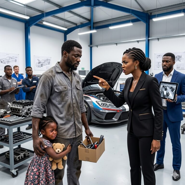 The CEO Fired a Single Dad for Fixing the Engine – Not Knowing He Built Every Race Car There