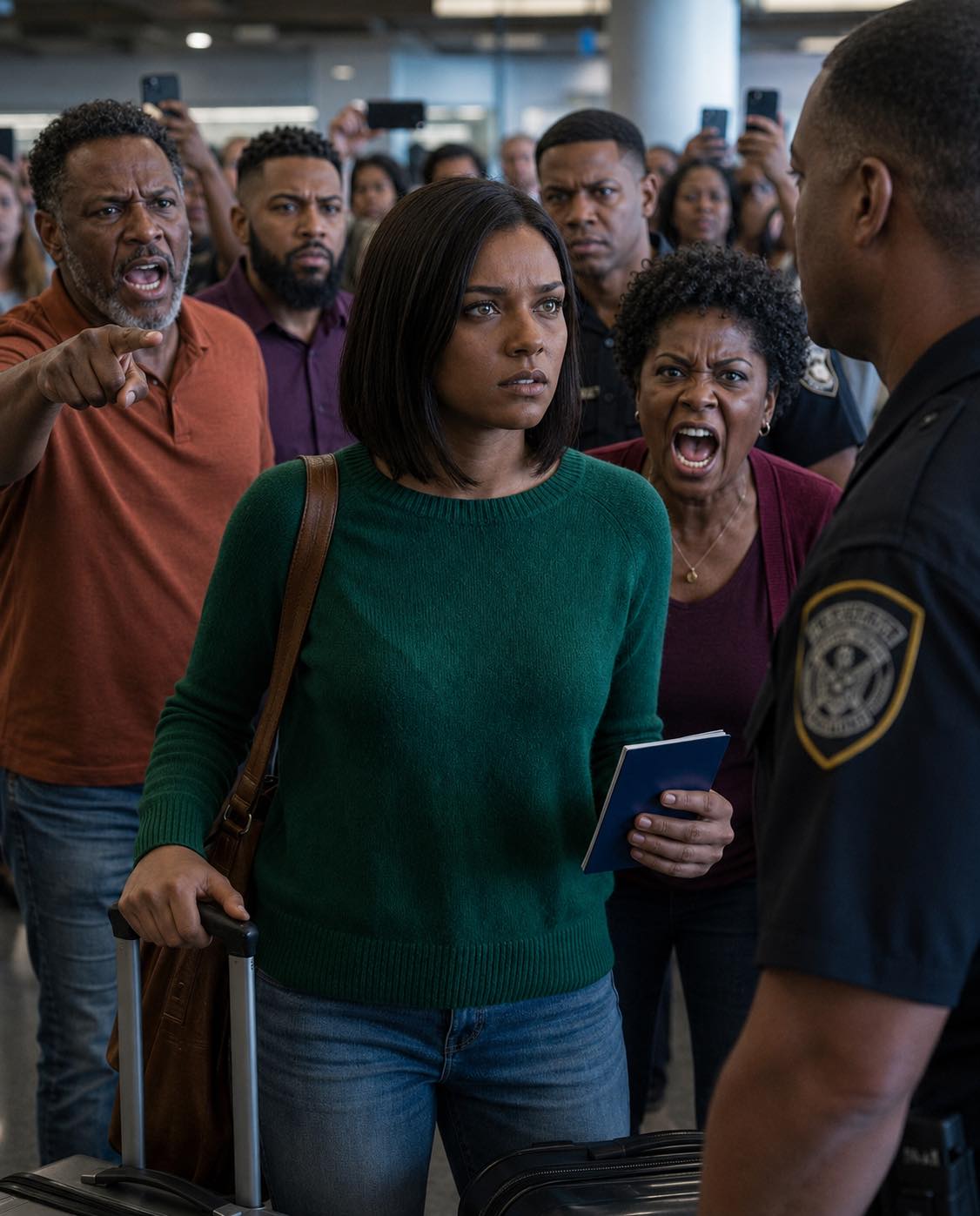 My Parents Stole My Passport, Framed Me at the Airport, and Screamed for My Arrest—Then a Customs Officer Recognized the Daughter They Tried to Destroy… – Daily Stories