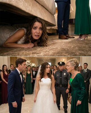 On my wedding night, I crawled under the bed, my veil still caught in my hair, giggling – one last silly prank before I became a wife. The door cre:aked. My husband’s voice came through, warm… then my mother-in-law’s voice cut through like ice. “Have you given it to her yet?” she hissed.