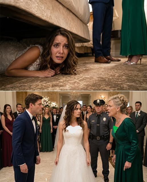 On my wedding night, I crawled under the bed, my veil still caught in my hair, giggling – one last silly prank before I became a wife. The door cre:aked. My husband’s voice came through, warm… then my mother-in-law’s voice cut through like ice. “Have you given it to her yet?” she hissed.
