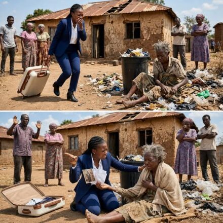 She returns from the United States after 8 years and discovers her sick mother living in an abandoned house.