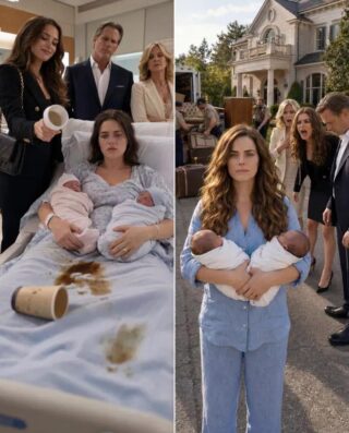 I was barely conscious, trying to nurse my crying twins through the agonizing pain of a t:orn ut:erus, when my adult stepdaughter stormed in and dumped a cup of scalding coffee over my lap.