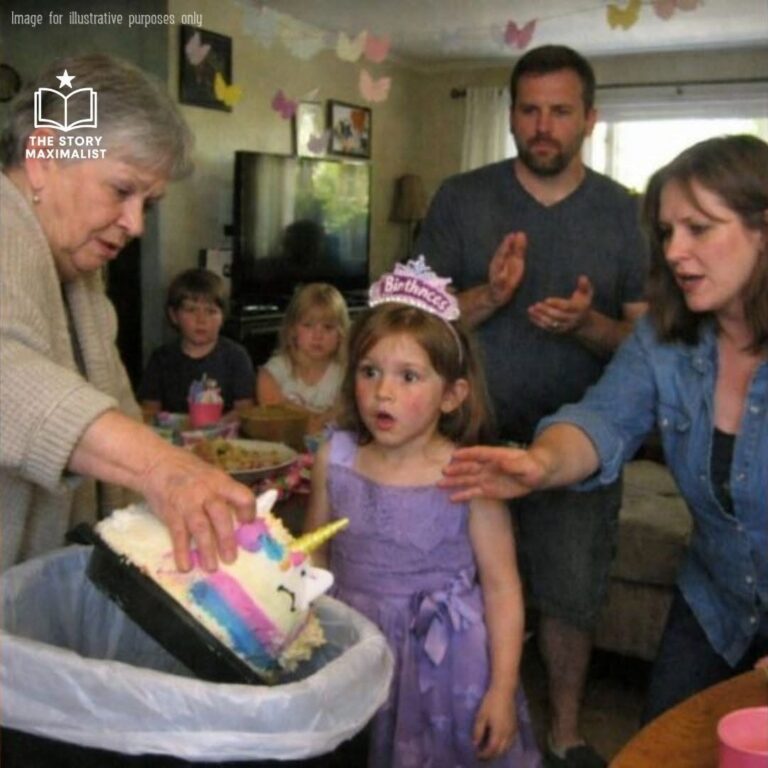 Her Grandmother Threw Away Her Birthday Cake—Then the Whole Room Changed