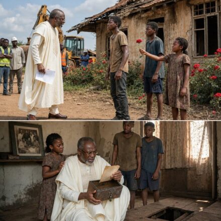 Billionaire visits his abandoned old house to demolish it, but what he finds changes everything.
